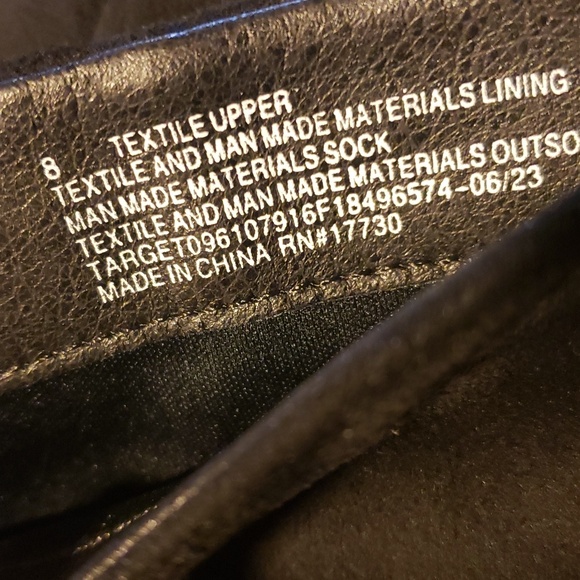 Women's Black Suede Memory Foam Boots Size 8 - NWT - Picture 6 of 13